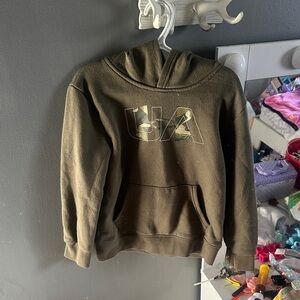 Under Armour Kids Brown Hoodie